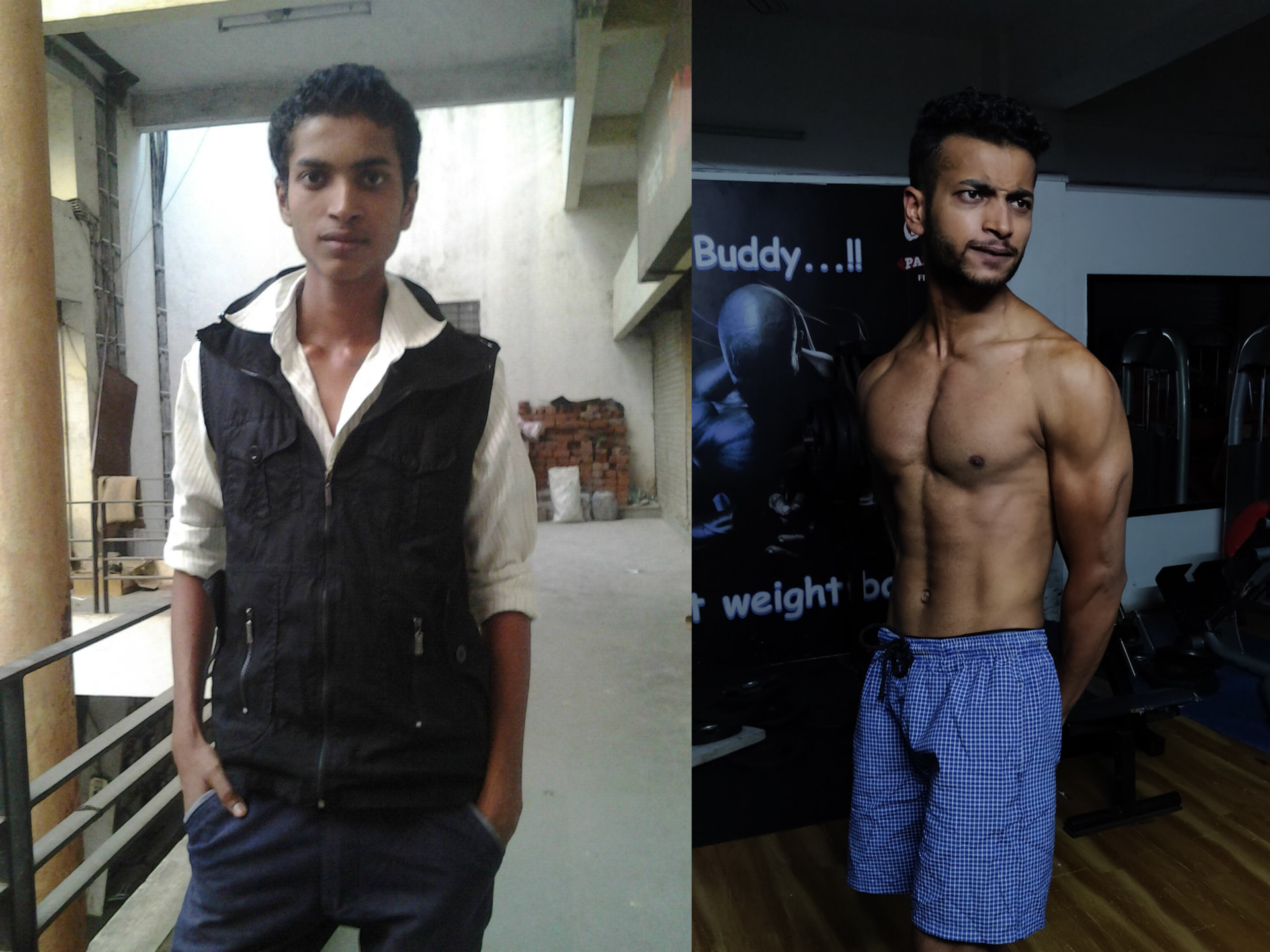 Rohit Chikhale personal body transformation before and after